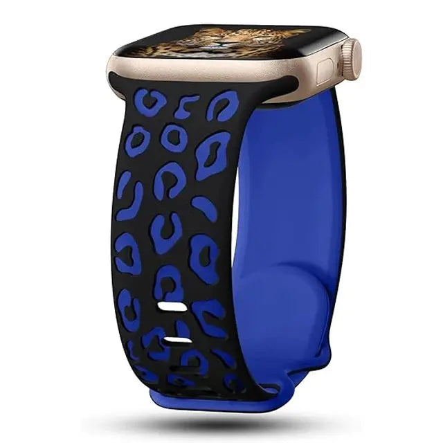Engraved Silicone Sport Band for Apple Watch Series 10, 9, 8, 7, SE, 6, 5, 4, 3, 2, 1, Ultra & Ultra 2 STRAPS