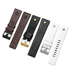 Fashionable Cowhide Watchband with Rivets – Fits Diesel DZ7313, DZ7333, DZ7322, DZ7257, DZ4318, DZ7348, DZ7334 - STRAPS