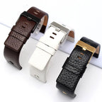Fashionable Cowhide Watchband with Rivets – Fits Diesel DZ7313, DZ7333, DZ7322, DZ7257, DZ4318, DZ7348, DZ7334 - STRAPS