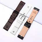 Fashionable Cowhide Watchband with Rivets – Fits Diesel DZ7313, DZ7333, DZ7322, DZ7257, DZ4318, DZ7348, DZ7334 - STRAPS