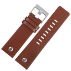Fashionable Cowhide Watchband with Rivets – Fits Diesel DZ7313, DZ7333, DZ7322, DZ7257, DZ4318, DZ7348, DZ7334 - STRAPS