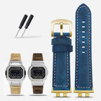 Frosted Leather Strap for G-SHOCK GMW-B5000 - Vintage Modification BandG - STRAPS