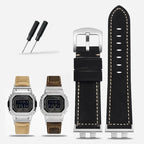 Frosted Leather Strap for G-SHOCK GMW-B5000 - Vintage Modification BandG - STRAPS