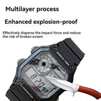 Full Screen HD Protective Film for Casio AE1200/AE1300 - Anti-Scratch - STRAPS