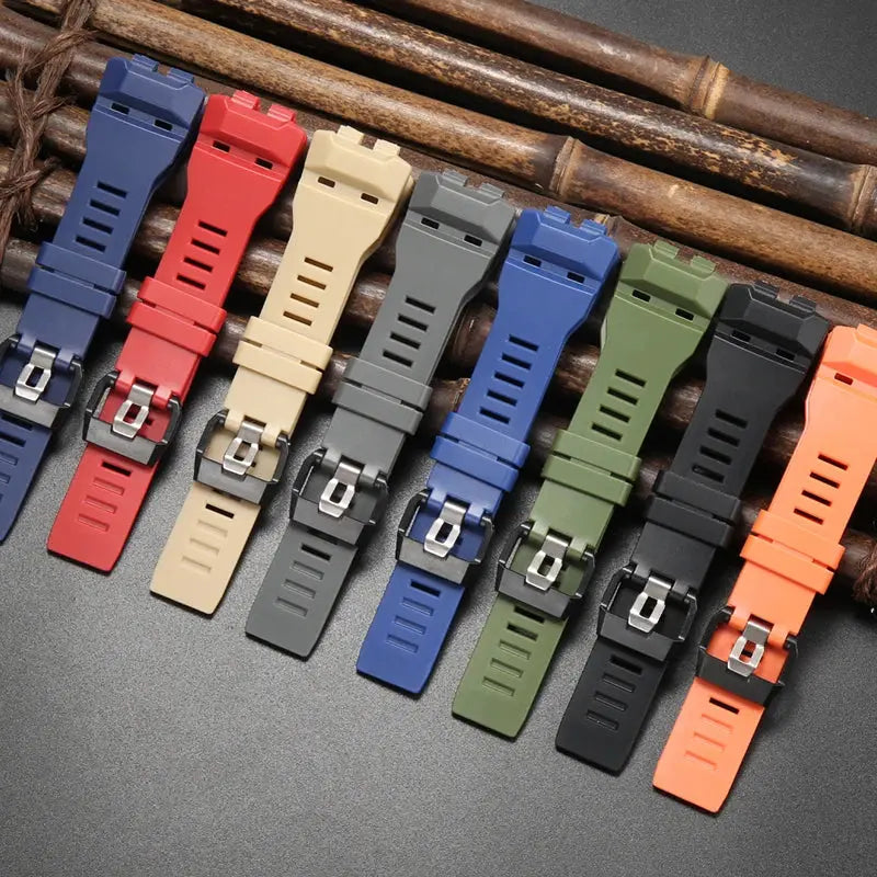 GBD100 Replacement Strap for Casio GBD-100 GBD-100-1/1A7/100SM-4/2A Sport Resin Band STRAPS