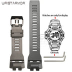 GBD100 Replacement Strap for Casio GBD-100 GBD-100-1/1A7/100SM-4/2A Sport Resin Band STRAPS