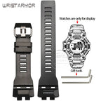GBD100 Replacement Strap for Casio GBD-100 GBD-100-1/1A7/100SM-4/2A Sport Resin Band STRAPS