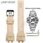 GBD100 Replacement Strap for Casio GBD-100 GBD-100-1/1A7/100SM-4/2A Sport Resin Band STRAPS
