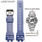 GBD100 Replacement Strap for Casio GBD-100 GBD-100-1/1A7/100SM-4/2A Sport Resin Band STRAPS