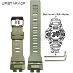 GBD100 Replacement Strap for Casio GBD-100 GBD-100-1/1A7/100SM-4/2A Sport Resin Band STRAPS