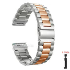 Garmin QuickFit Stainless Steel Band 22/26mm for Fenix 8 7X 6X 5X Plus Watch Strap Bracelet STRAPS