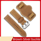 Genuine Cowhide Leather Watch Strap for Panerai PAM111, 441 & Diesel – 22mm, 24mm, 26mm - STRAPS
