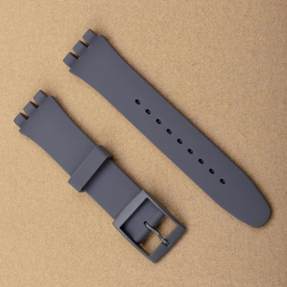 Waterproof Silicone Sport Strap for Swatch Series (17mm, 19mm, 20mm) STRAPS