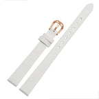 Spun Silk & Genuine Leather Slim Watchband | 6mm 8mm 10mm 12mm 14mm Models