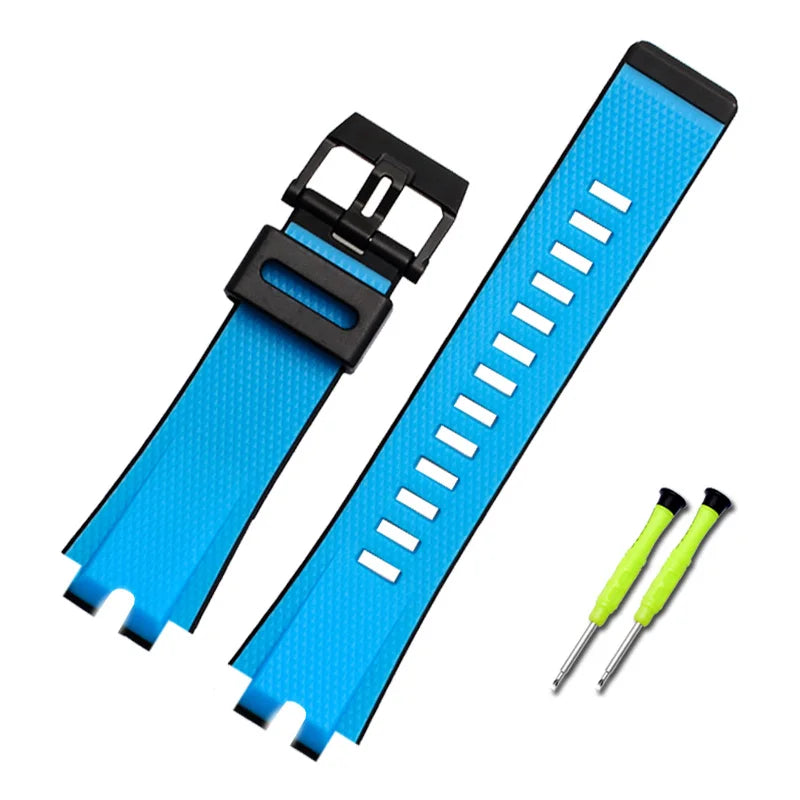 Silicone Watch Strap for PROTREK CASIO PRW-6000/6100/3000/3100/PRG-300 – 24mm Band STRAPS