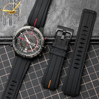 24mm Silicone Watch Band for Timex Tide T2N720 T2N721 - Waterproof Strap STRAPS