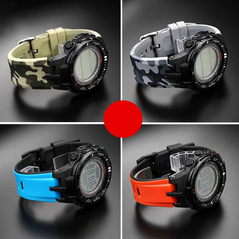 Silicone Watch Strap for PROTREK CASIO PRW-6000/6100/3000/3100/PRG-300 – 24mm Band STRAPS