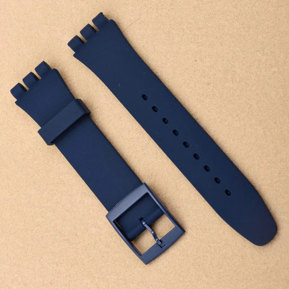 Waterproof Silicone Sport Strap for Swatch Series (17mm, 19mm, 20mm) STRAPS