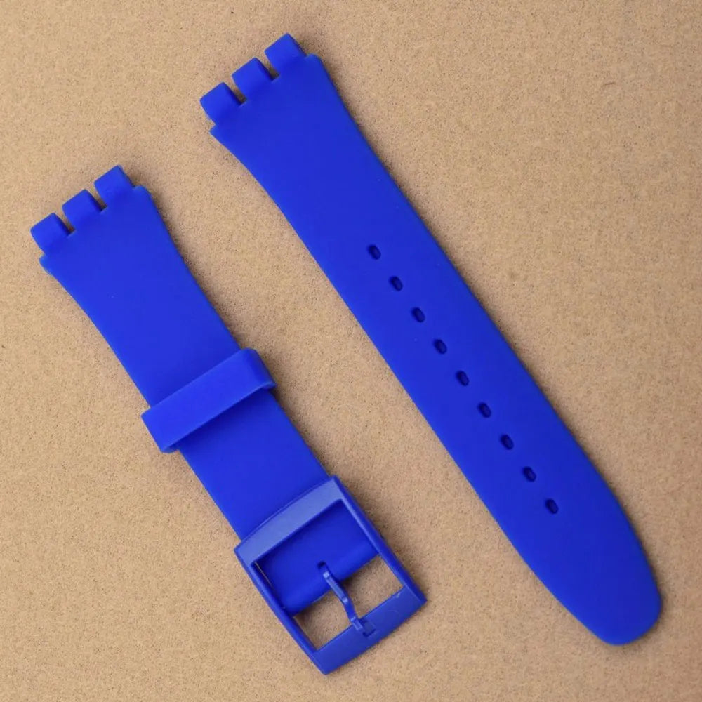 Waterproof Silicone Sport Strap for Swatch Series (17mm, 19mm, 20mm) STRAPS