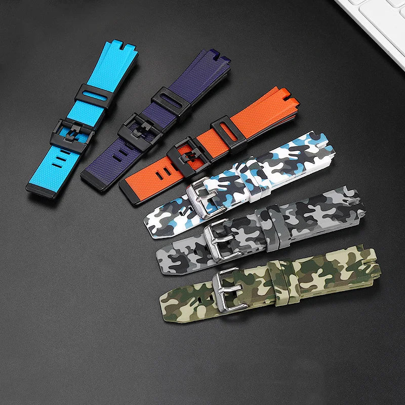 Silicone Watch Strap for PROTREK CASIO PRW-6000/6100/3000/3100/PRG-300 – 24mm Band STRAPS