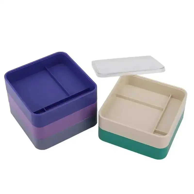 Impact resistant individual containers to organize small parts, crafts, beads, jewelry and watch fittings.
Individual containers with clapboard to keep items separate and organized.
With 5 layers, keep small items separated a - STRAPS
