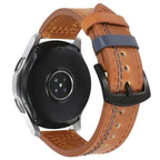 Leather Strap (20mm/22mm) for Samsung Galaxy, Huawei GT, Amazfit, Xiaomi: Classic and Elegant STRAPS