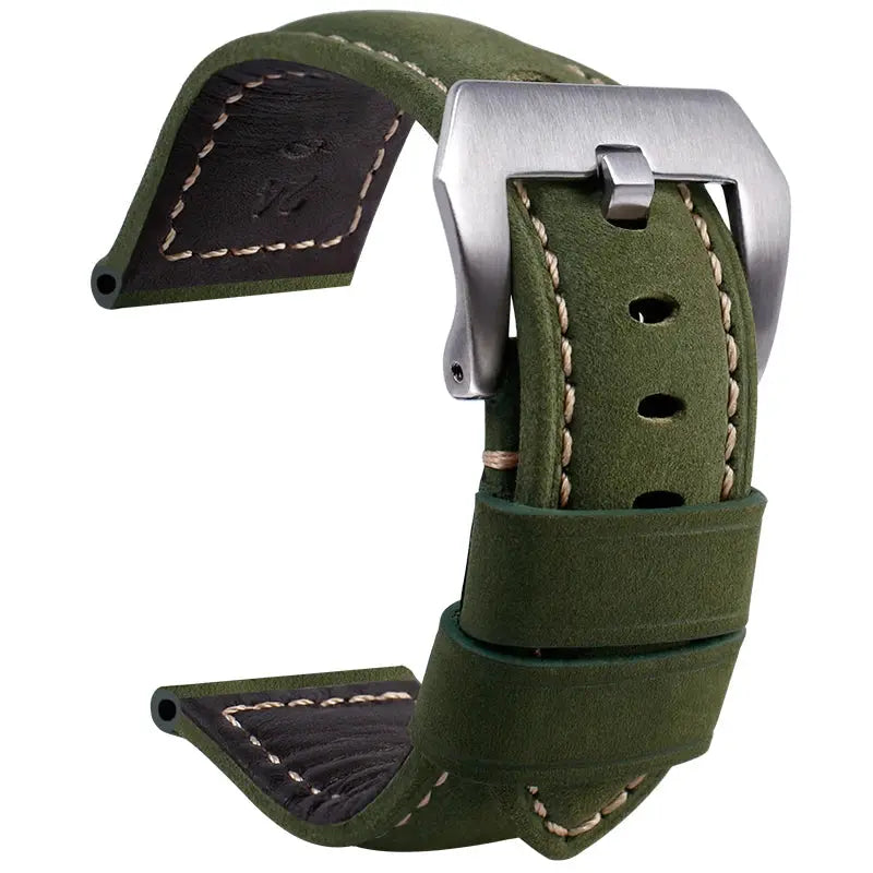 Leather Strap for Panerai PAM441 386 – Cowhide Bracelet, 20mm, 22mm, 24mm, 26mm for Men’s Watches STRAPS
