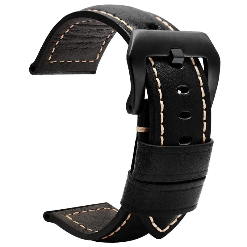 Leather Strap for Panerai PAM441 386 – Cowhide Bracelet, 20mm, 22mm, 24mm, 26mm for Men’s Watches STRAPS