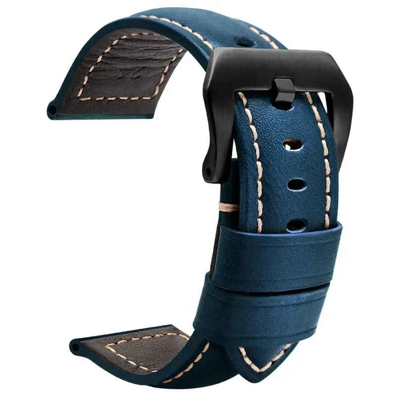 Leather Strap for Panerai PAM441 386 – Cowhide Bracelet, 20mm, 22mm, 24mm, 26mm for Men’s Watches STRAPS