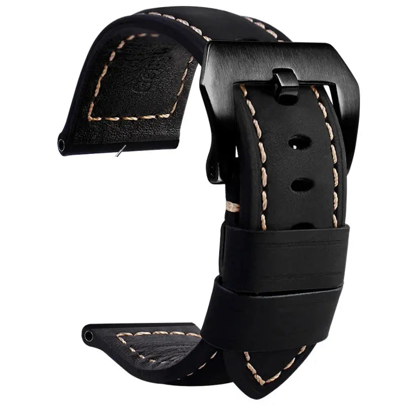Leather Strap for Panerai PAM441 386 – Cowhide Bracelet, 20mm, 22mm, 24mm, 26mm for Men’s Watches STRAPS