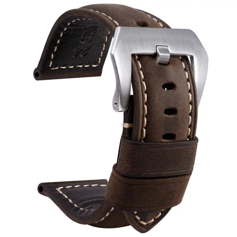 Leather Strap for Panerai PAM441 386 – Cowhide Bracelet, 20mm, 22mm, 24mm, 26mm for Men’s Watches STRAPS
