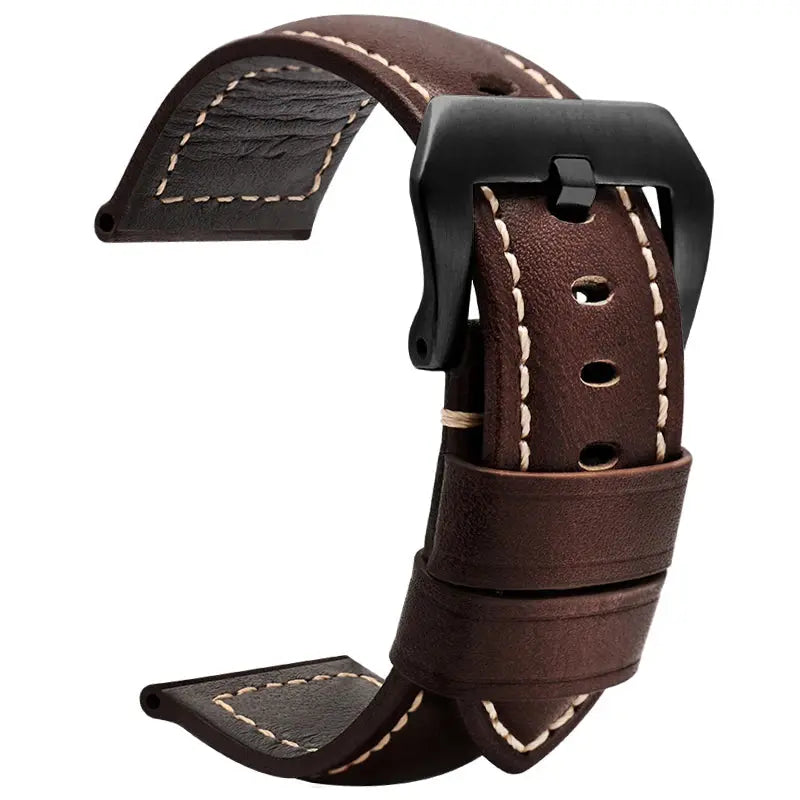 Leather Strap for Panerai PAM441 386 – Cowhide Bracelet, 20mm, 22mm, 24mm, 26mm for Men’s Watches STRAPS