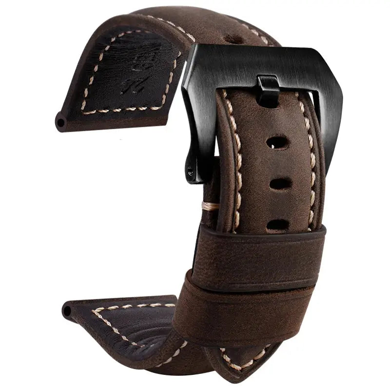 Leather Strap for Panerai PAM441 386 – Cowhide Bracelet, 20mm, 22mm, 24mm, 26mm for Men’s Watches STRAPS