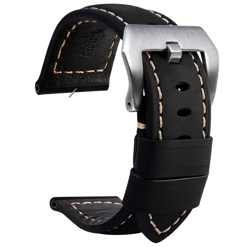 Leather Strap for Panerai PAM441 386 – Cowhide Bracelet, 20mm, 22mm, 24mm, 26mm for Men’s Watches STRAPS