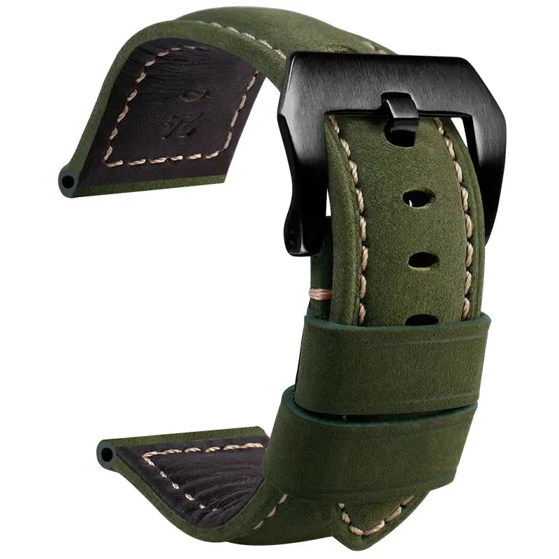 Leather Strap for Panerai PAM441 386 – Cowhide Bracelet, 20mm, 22mm, 24mm, 26mm for Men’s Watches STRAPS