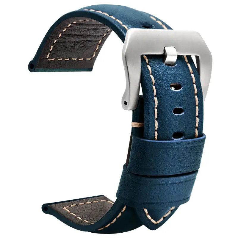 Leather Strap for Panerai PAM441 386 – Cowhide Bracelet, 20mm, 22mm, 24mm, 26mm for Men’s Watches STRAPS