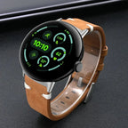 Luxury Leather Band for Google Pixel Watch 3 – Business Strap for Pixel Watch 3/2/1 (41mm & 45mm) STRAPS
