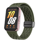 Magnetic D Buckle Sports Silicone Band for Samsung Galaxy Fit 3 SM-R390 – Comfortable & Secure Fit - STRAPS