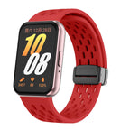 Magnetic D Buckle Sports Silicone Band for Samsung Galaxy Fit 3 SM-R390 – Comfortable & Secure Fit - STRAPS