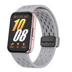Magnetic D Buckle Sports Silicone Band for Samsung Galaxy Fit 3 SM-R390 – Comfortable & Secure Fit - STRAPS