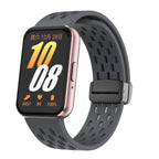 Magnetic D Buckle Sports Silicone Band for Samsung Galaxy Fit 3 SM-R390 – Comfortable & Secure Fit - STRAPS
