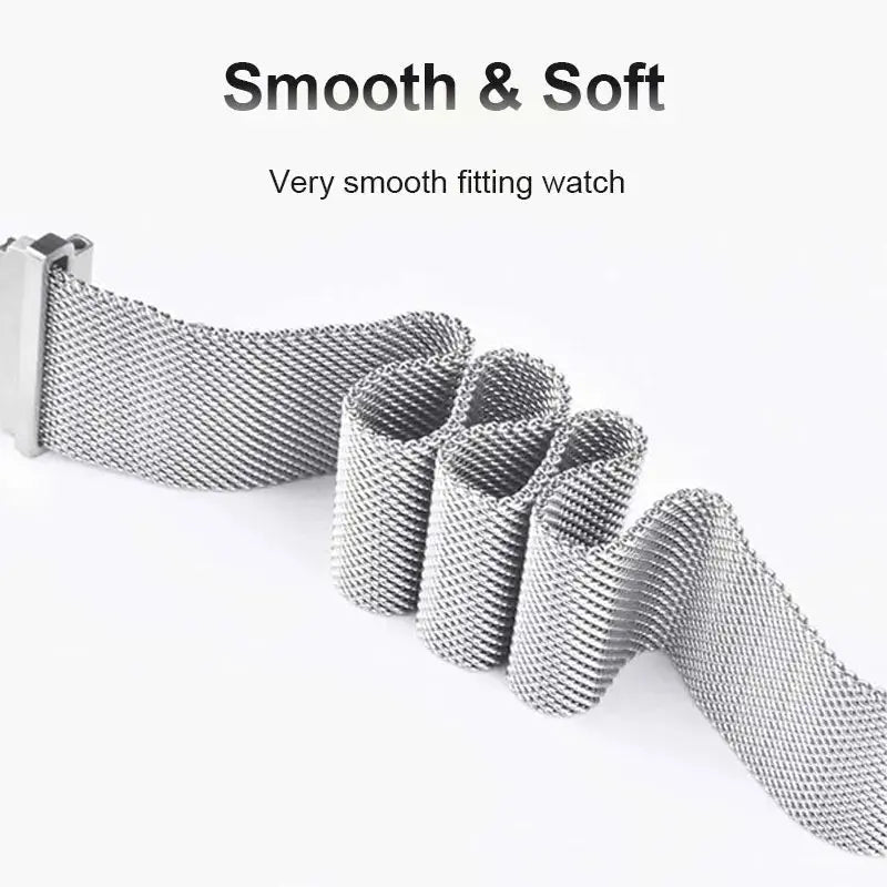Magnetic Milanese Loop with Case for Huawei Watch Fit & Fit 2 STRAPS