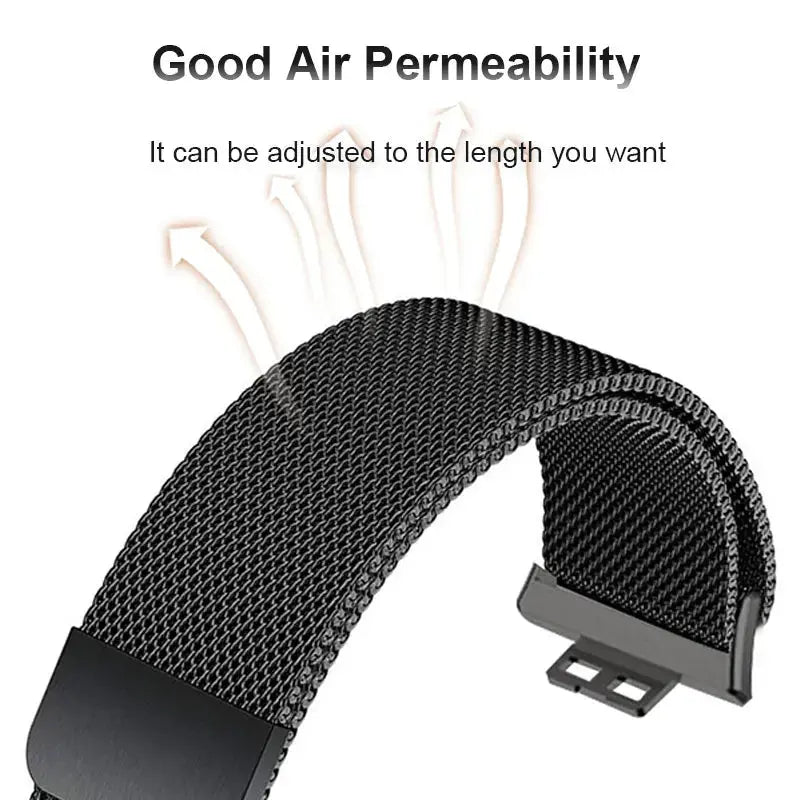 Magnetic Milanese Loop with Case for Huawei Watch Fit & Fit 2 STRAPS
