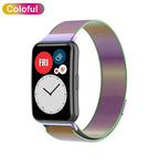Magnetic Milanese Loop with Case for Huawei Watch Fit & Fit 2 STRAPS