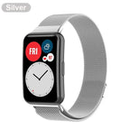 Magnetic Milanese Loop with Case for Huawei Watch Fit & Fit 2 STRAPS