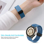 Magnetic Silicone Band for Samsung Galaxy Watch 7/6/5/4 & Classic - STRAPS