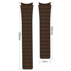 Magnetic Silicone No Gap Strap for Samsung Galaxy Watch 7/6/5/4 - STRAPS