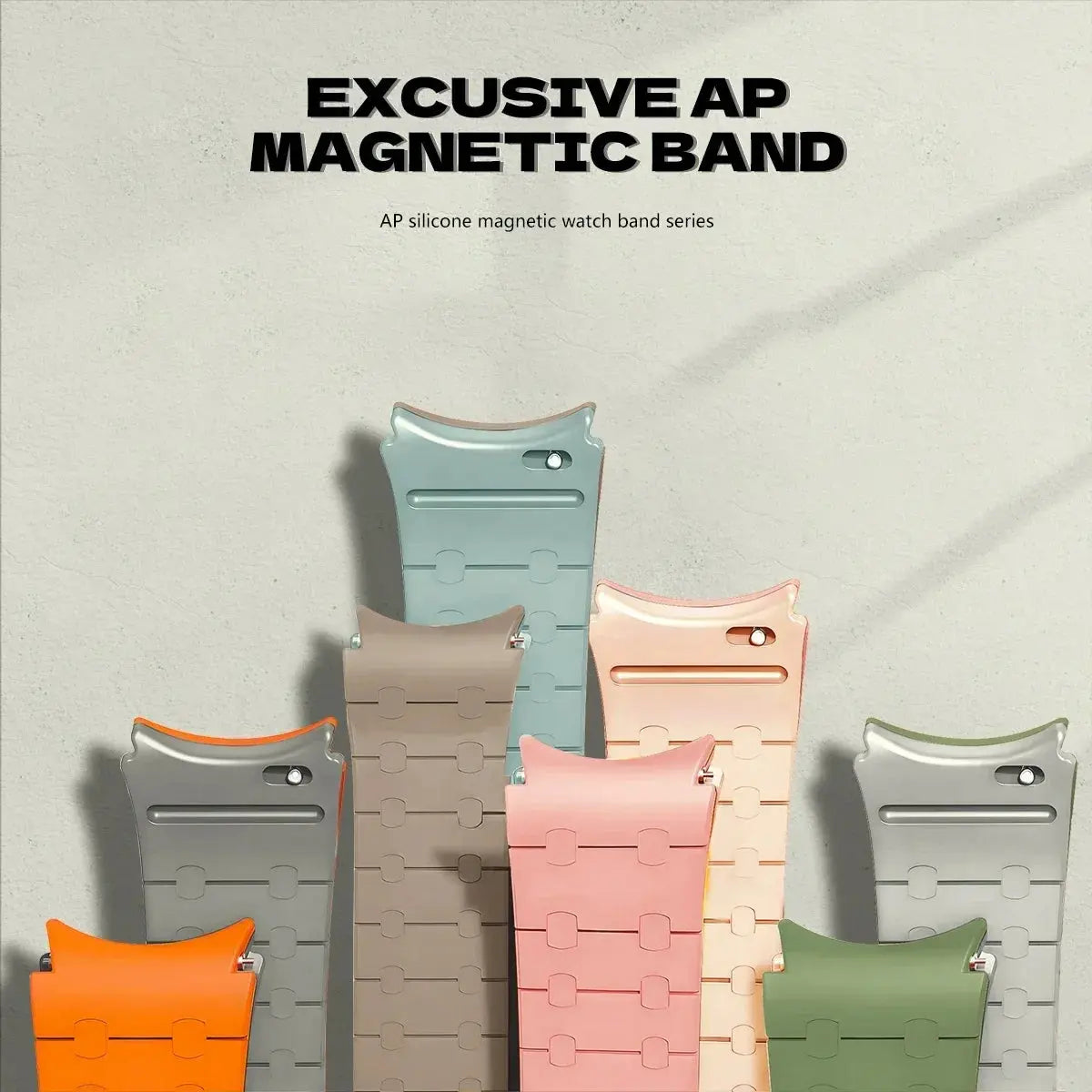 Magnetic Silicone No Gap Strap for Samsung Galaxy Watch 7/6/5/4 - STRAPS