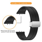 Magnetic Silicone Strap for Samsung Galaxy Fit 3 – Adjustable Sport Band - STRAPS
