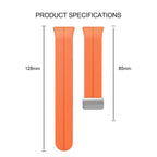 Magnetic Silicone Strap for Samsung Galaxy Fit 3 – Adjustable Sport Band - STRAPS